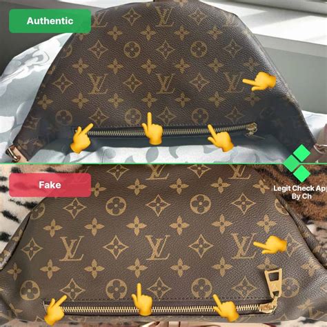 louis vuitton hardware real vs fake|authentic louis vuitton bag identification.